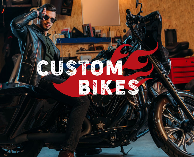 Custom Bikes, Hero image